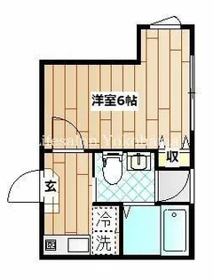 グラニット子安【1階】の間取り