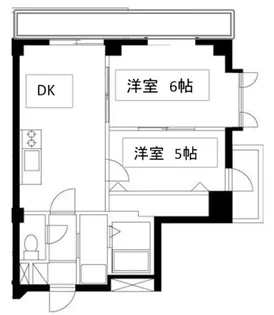 ジョイ・新本牧【3階】の間取り