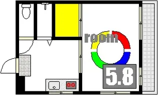 やまもとビル【3階】の間取り