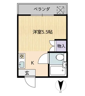 ドゥエル湯河原【2階】の間取り