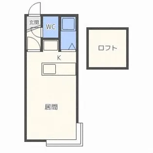 プラザインユー【2階】の間取り