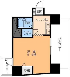 グランアルブル山越II【7階】の間取り
