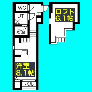 stage 黒門町【1階】の間取り