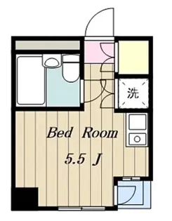 朝日プラザ南橋本【3階】の間取り