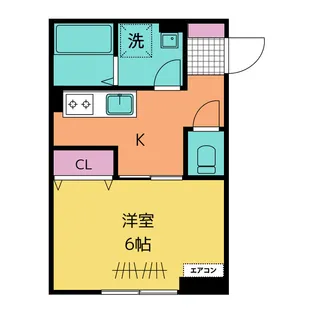 プラージュ湘南【1階】の間取り