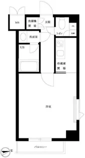 ルーブル渋谷松濤【3階】の間取り