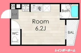 メルディア加平【2階】の間取り