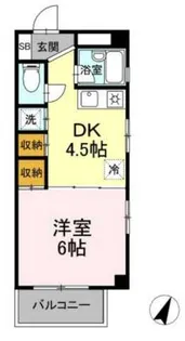 Park Kー1【2階】の間取り