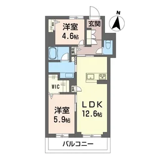 ウェルビー【2階】の間取り