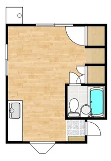 ルピナス江ノ宮【2階】の間取り