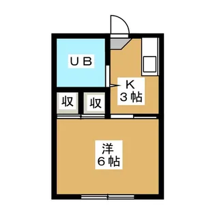 メゾンアルファ【1階】の間取り