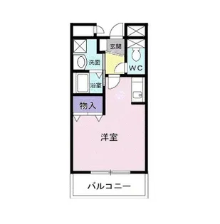 カリーナ【1階】の間取り