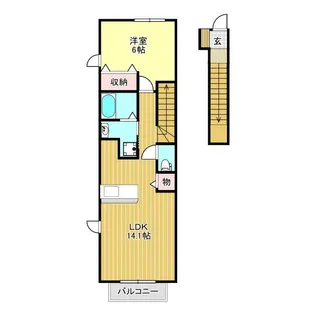 ソレアードトーレIIの間取り