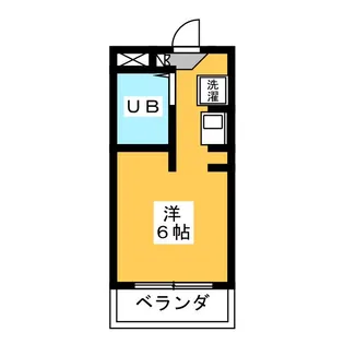 キャッスル横溝【3階】の間取り