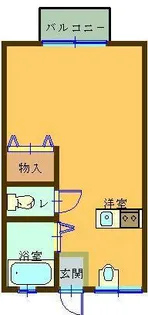 ボナール深谷【1階】の間取り