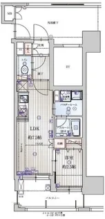 アクタス薬院テラス【15階】の間取り