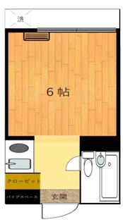 西新宿第二ローヤルコーポ【3階】の間取り