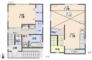 銀河ハウスV Aの間取り