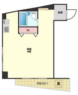 メゾン東横【1階】の間取り