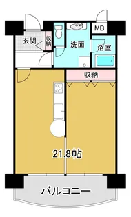 琵琶湖アーバンリゾートIII番館【5階】の間取り