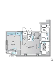 セ・レーノ下丸子【5階】の間取り