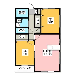 セレノIII【2階】の間取り