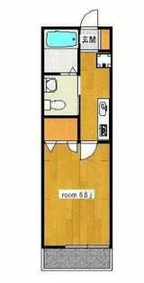 グランソレイユ【1階】の間取り