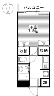 ケイアイコート【2階】の間取り