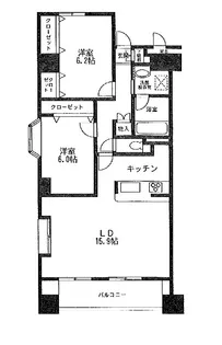 コトヒルズ【6階】の間取り