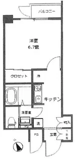 ライオンズマンション西巣鴨駅前【2階】の間取り