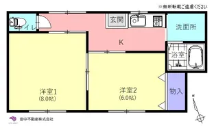 コーポアイム【1階】の間取り