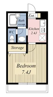 メゾン川島II【1階】の間取り