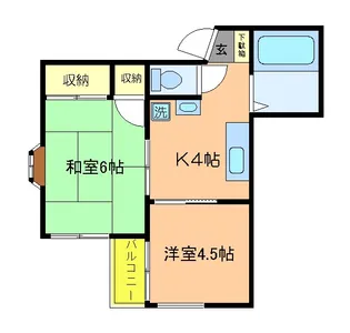 望星ビル【3階】の間取り