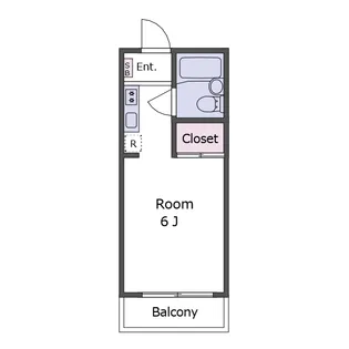 第13安藤マンション【4階】の間取り