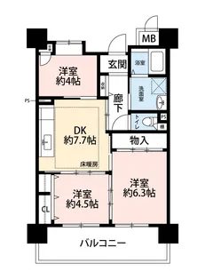OPH北千里青山台【2階】の間取り