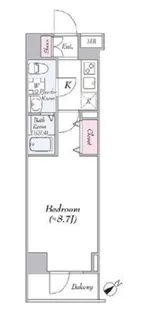 ハイズデュランテ【2階】の間取り