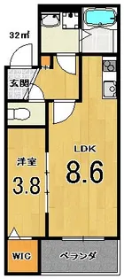 Lito【3階】の間取り