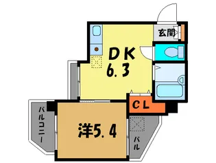 グランメリ-【8階】の間取り