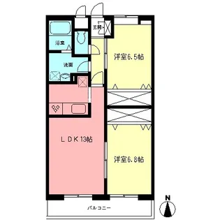 SVERIGE【2階】の間取り