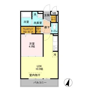 アンクレージュ II【3階】の間取り