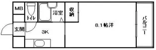 カーサ幸【7階】の間取り