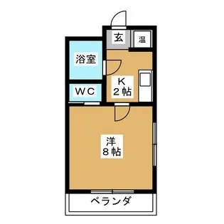 アーバン塩釜【2階】の間取り