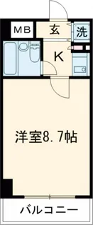 グローリア初穂小岩【1階】の間取り