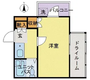 メゾン・ド・ミッシェル【1階】の間取り