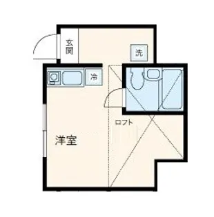TCRE大塚II【1階】の間取り