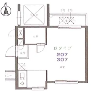 エヴェナール池上【3階】の間取り