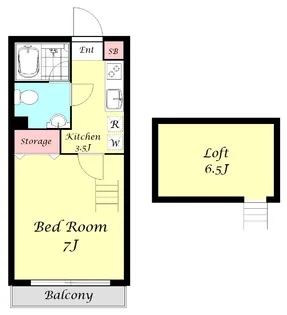 グリシーヌ・メゾン【2階】の間取り