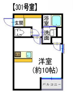M stage津田沼【3階】の間取り