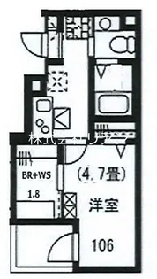 Le Blanc【1階】の間取り
