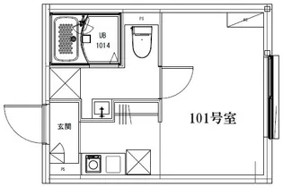 Luce町屋【1階】の間取り